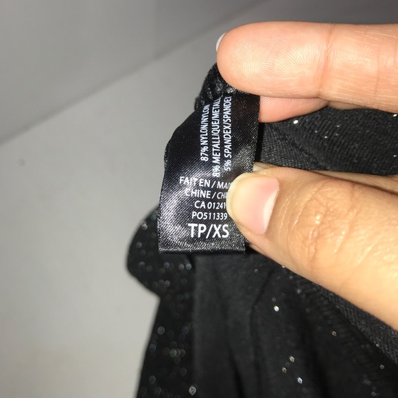 ICONE Black Starry Sparkle Stretchy Short Sleeve - Picture 10 of 10